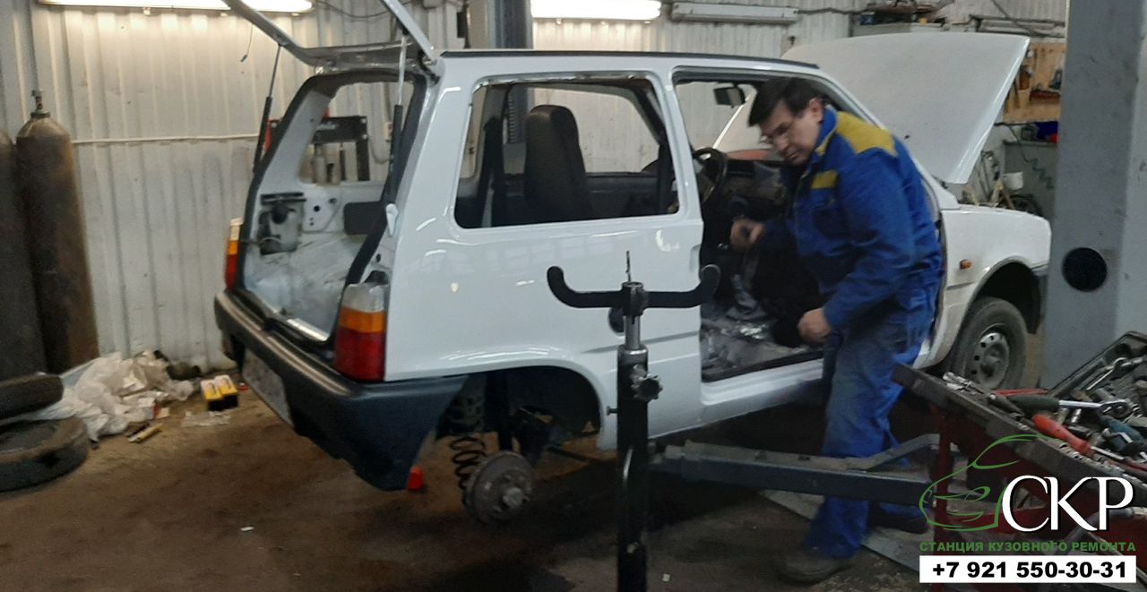 Восстановление кузова Ока (ВАЗ 1111) в СПб от компании СКР